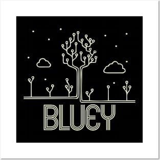 BLUEY CONCEPT Posters and Art